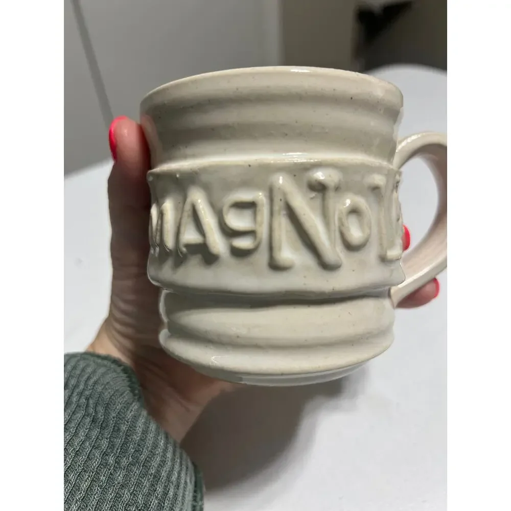 Magnolia Market Black Oak Pottery Waco Coffee Mug